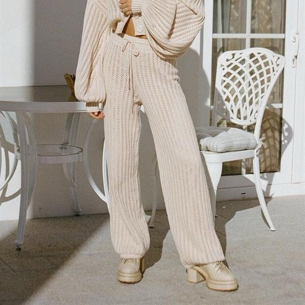Cream Sabo Skirt Pants